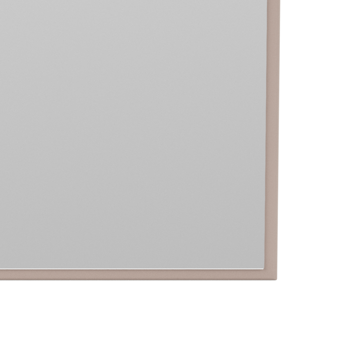 Montana rectangular speil 69,6x105 cm - Mushroom - Montana